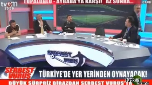 Adnan Aybaba canlı yayını terk etti!