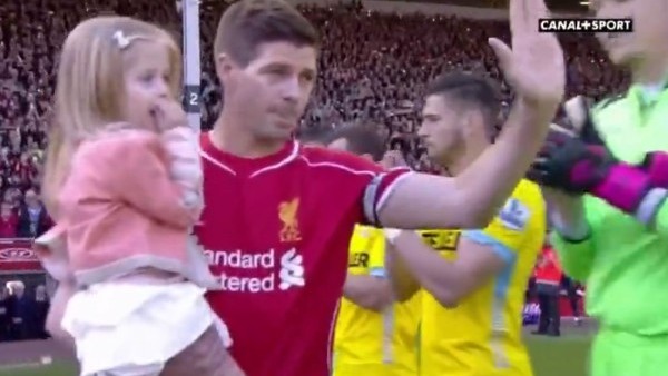 Steven Gerrard'ın Anfield'a vedası