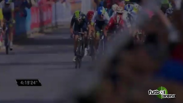 Giro'da beklenmedik kaza!