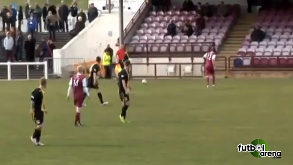 İskoçya'da garip bir gol