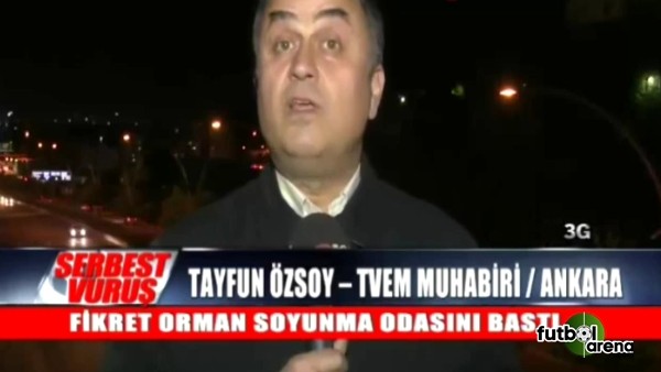 Fikret Orman soyunma odasına indi ve...