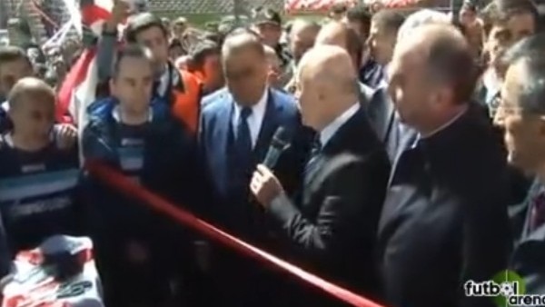 Erzurumda Terim izdihamı