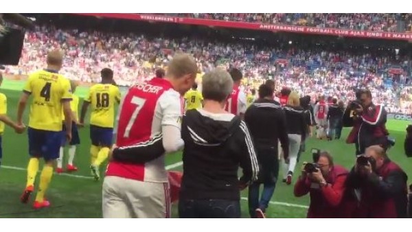 Maça anneleriyle çıktılar