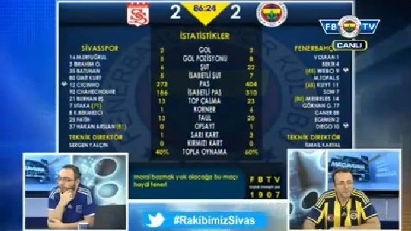 FB TV spikeri Sow'un golünden sonra çıldırdı