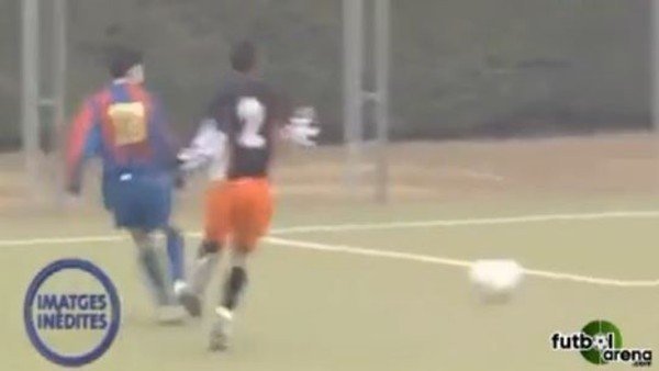 Messi'nin daha önce yayınlanmamış görüntüleri