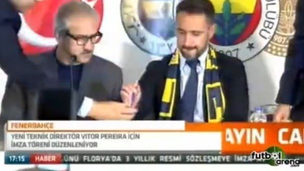 Vitor Pereira imzayı attı