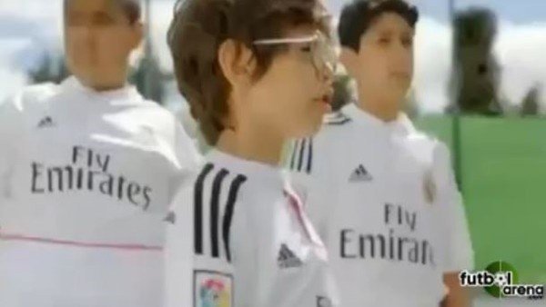 Real Madrid'ten sürpriz reklam