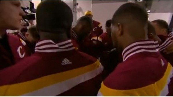 LeBron James takımını böyle ateşledi