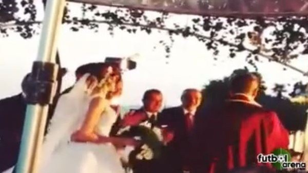 Selçuk İnan düğününde böyle 'evet' dedi