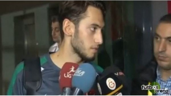 Hakan Çalhanoğlu: 'Galibiyetle dönmek istiyoruz'