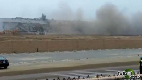 75 yıllık yarış pisti böyle yok oldu