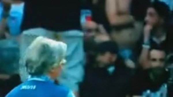 Juventus'lu taraftar heyecandan tuvaletni kaçırdı