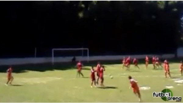 Pazar Ligi'nde muhteşem frikik golü