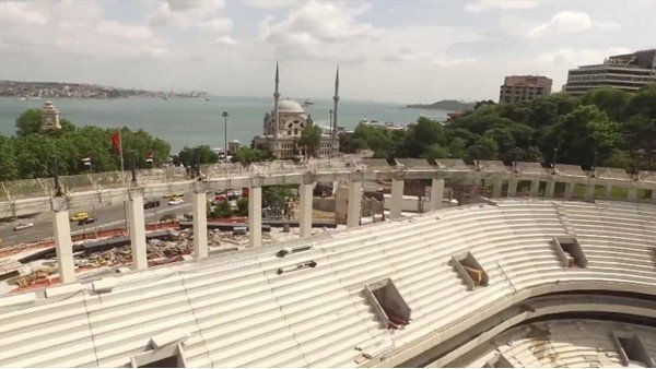 Vodafone Arena'ya bir de böyle bakın