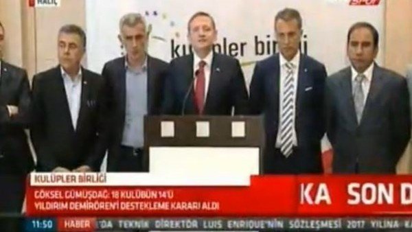 Kulüpler Birliği adayını açıkladı