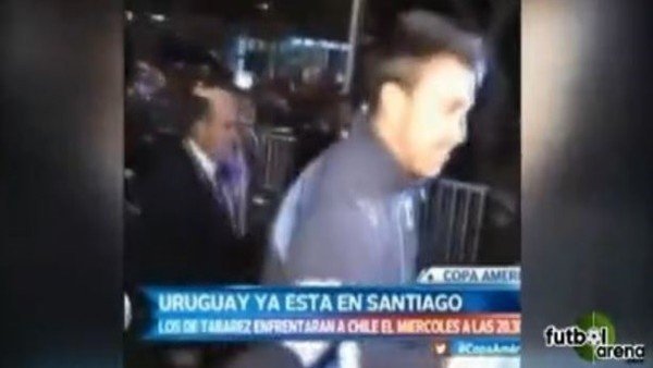 Galatasaray taraftarı Muslera'yı Şili'de buldu