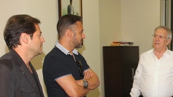 Vitor Pereira'yı Obradovic, Aziz Yıldırım ve Yöneticiler Karşıladı