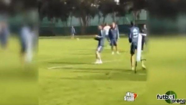 Di Maria antrenmanda coştu