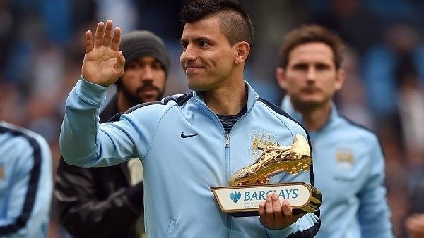 Premier Lig'in gol kralı Aguero oldu