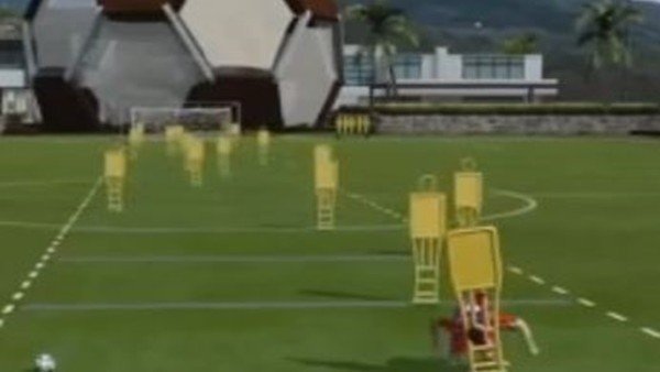 FIFA 2015'te komik antrenman