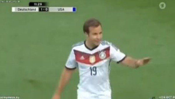 Mario Götze'nin klas golü