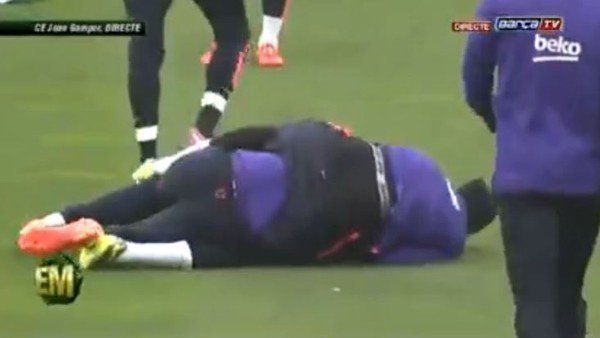 Neymar ve Suarez güreş tutarsa