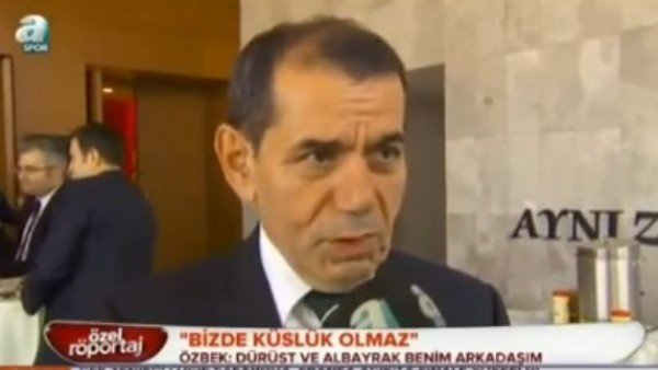 Dursun Özbek: 'Bizde küskünlük olmaz'