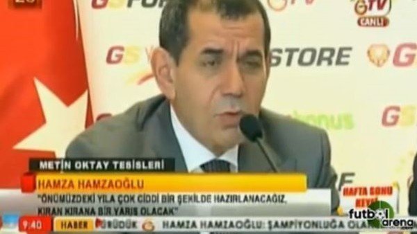 Dursun Özbek: 'Transfer listemiz hazır'