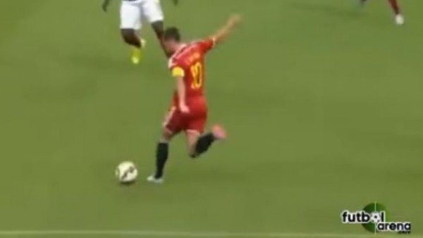 Eden Hazard'dan muhteşem rabona