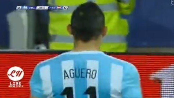 Sergio Aguero'dan klas gol