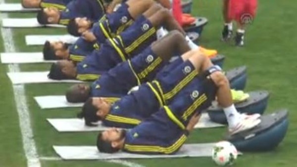 Fenerbahçe'nin Yeni Transferleri İdmana Çıktı