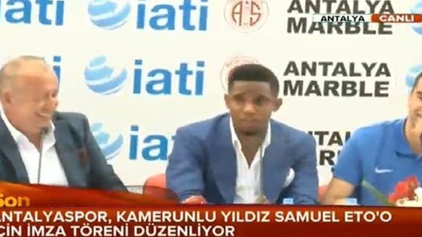 3'lü çektiremeyen Samuel Eto'o