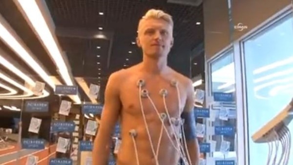 Andreas Beck, sağlık kontrolünden geçti