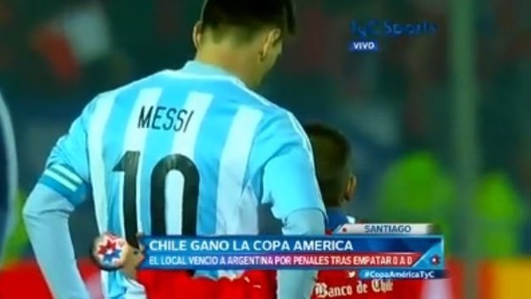 Messi'den en üzgün selfie!