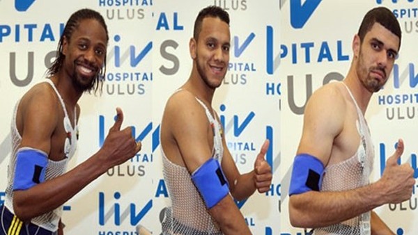 Fenerbahçe'nin yeni transferleri sağlık kontrolünden geçti