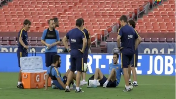 Arda Turan Antrenmanda Şov Yaptı