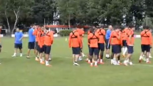 Trabzonspor'da Waris Kampa Katıldı