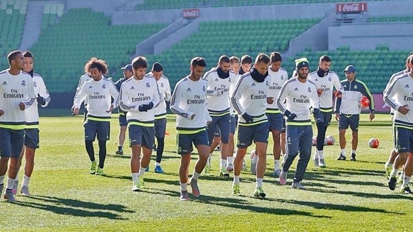 Real Madrid Taraftarlarından Coşkulu Karşılama