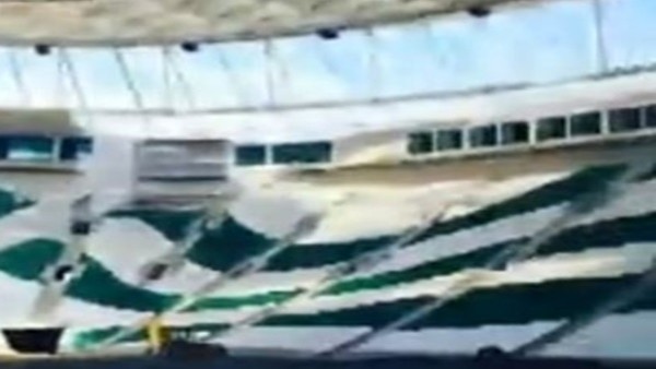 Timsah Arena'da akustik testi