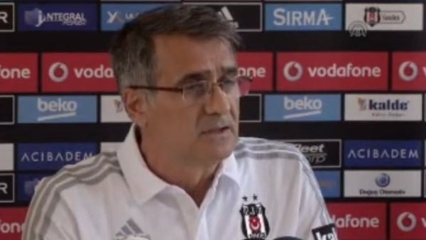 Beşiktaş Teknik Direktörü Şenol Güneş'in açıklamaları