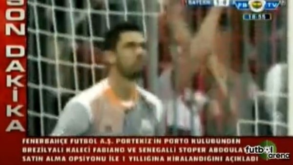 İşte F Bahçe'nin Yeni Kalecisi Fabiano Ribeiro