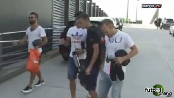 Arda Turan Suarez ve Iniesta ile buluştu