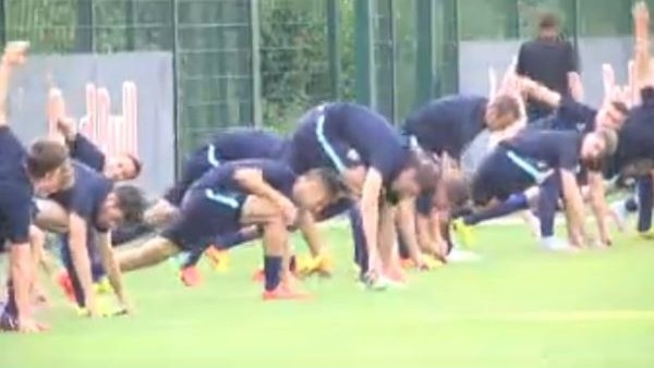 Atınç Nukan RB Leipzig ile antrenmana çıktı 