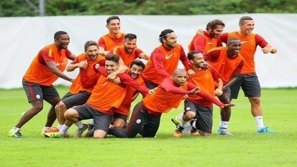 Galatasaray antrenmanına Melo damgası