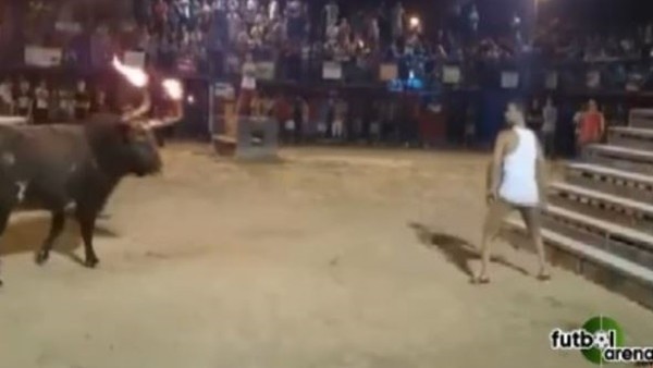 Boğanın intikamı fena oldu