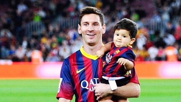 Messi Ve Oğlu Antrenmanda