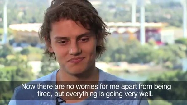 Enes Ünal ilk röportajını yaptı