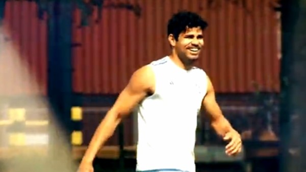 Takımın neşesi Diego Costa