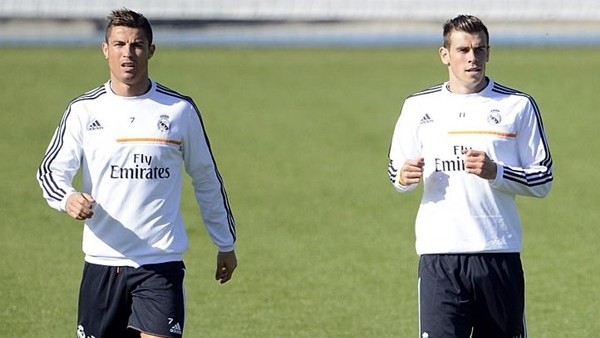 Ronaldo Ve Bale İdmanda Şov Yaptı