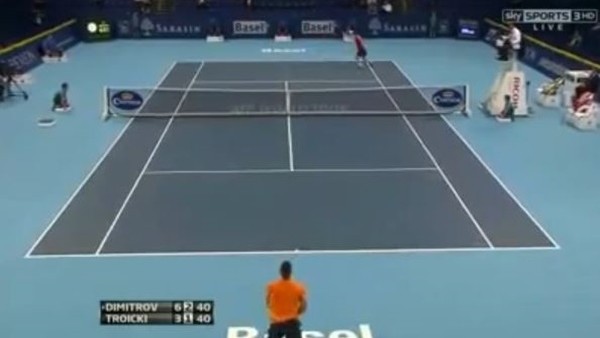 Tenis Maçında Mükemmel Hareket